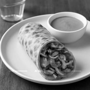 Veg. Kathi Roll