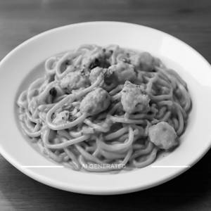 Spaghetti Pink Chicken pasta