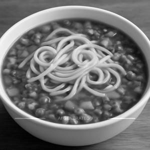 Veg talumein soup