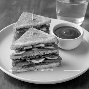 Veg Club Sandwich
