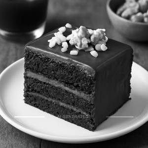 Eggless Chocolate Walnut Pastry