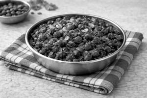 Kala chana ghugni