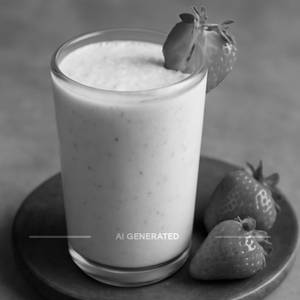 Strawberry lassi