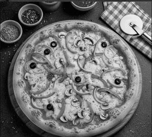Veg delite pizza