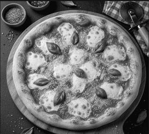 Dubble cheese margetta pizza