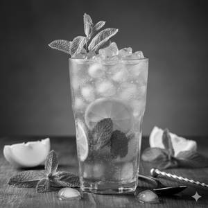 Blue Curacao Mojito