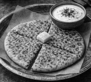 Onion Paratha With Dahi