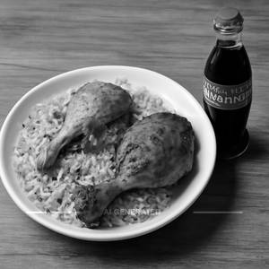 Chicken Biryani (Half)+Tanddori Chicken (Half)+Coke 200 Ml