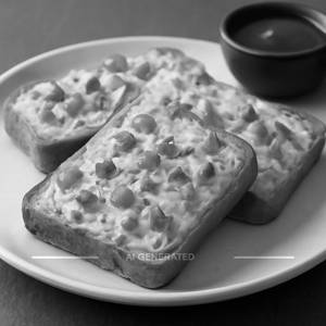Cheese Masala Veg Toast