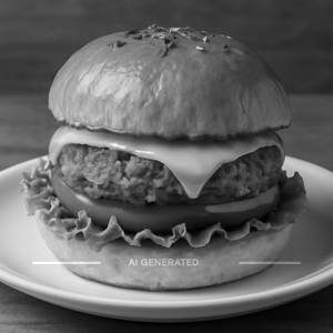 Veg cheese burger