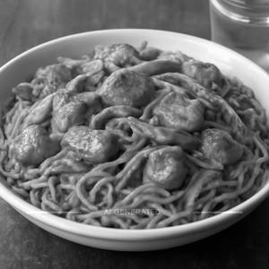Schezwan chicken noodles