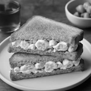 Boiled Egg Sandwich