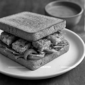 Paneer tikka sandwich