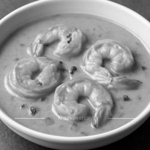 Prawns malai curry