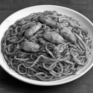 Chicken schezwan noodles [full]