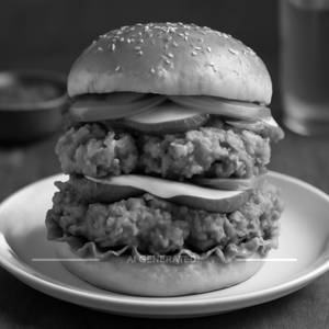 Chicken Double Decker Burger