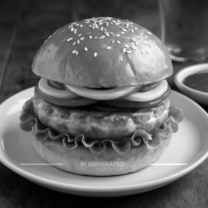Chicken Sausage Burger