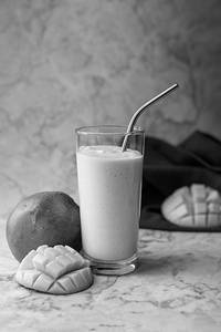 Mango Ice Cream Shake