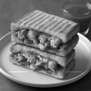 Paneer Pizza Sandwich