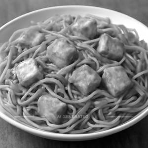 Paneer noodles
