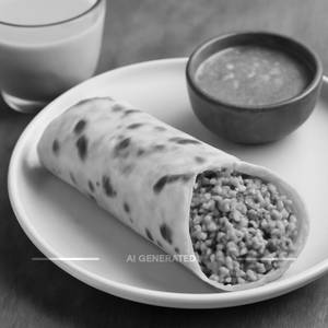 Paneer Bhurji Roll