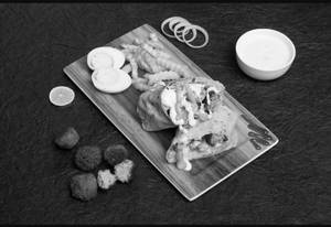 Paneer sabba rumali wrap