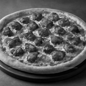 Zesty Chicken Burger Pizza