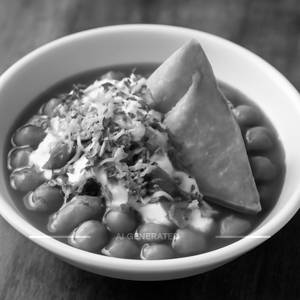 Chole Samosa Chaat