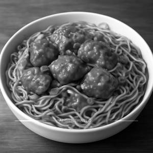 Chicken Manchurian Noodles