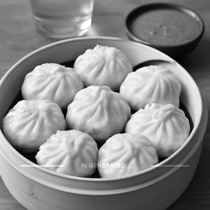 Veg Cheese Steam  Momos