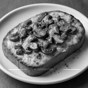 Mushroom Cheese Toast