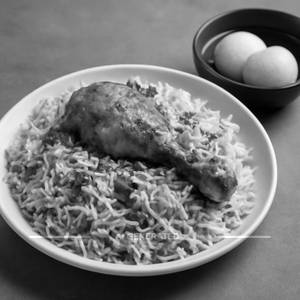 Chicken Biryani- Half + Rasgullah 2 Pieces