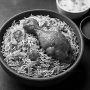 Hyderabadi Dum Chicken Biryani