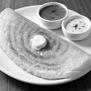 Plain butter dosa