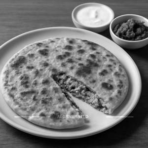 Achari Aloo Paratha