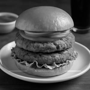 Decker Cheese Chicken Burger [Double]