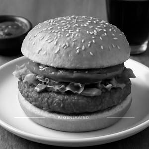 Schezwan burger