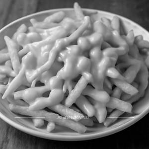 Cheese french fries