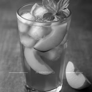 Peach iced tea