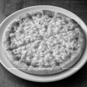 Cheese corn pizza