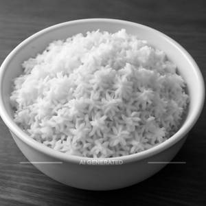 Plain rice