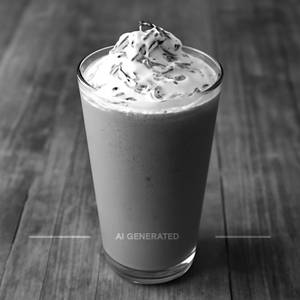 Chocolate milk shake