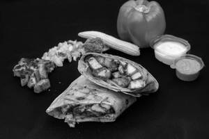 Paneer Shawarma In Wheat