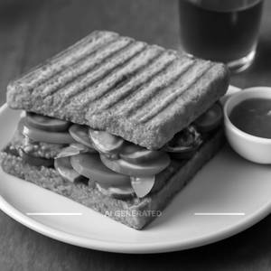 Grilled veg sandwich
