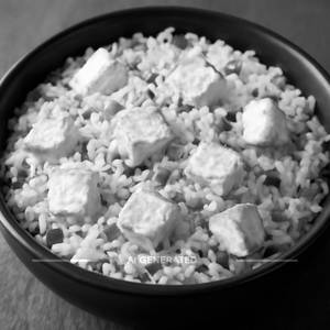 Paneer White Fried Rice