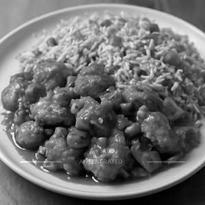 Chilli Chicken with Fried Rice
