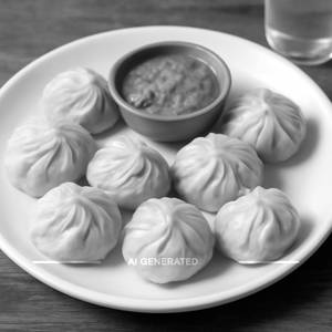 Veg momos steamed