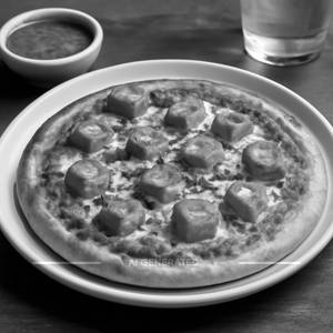 Paneer makhani pizza [8 inches]