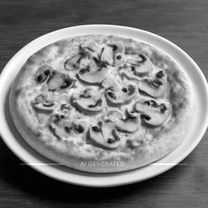 7"Cheese & Mushroom Pizza