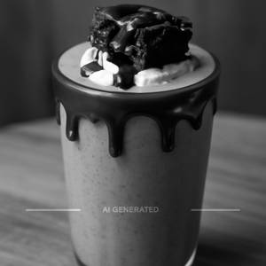Nutella Brownie Thickshake